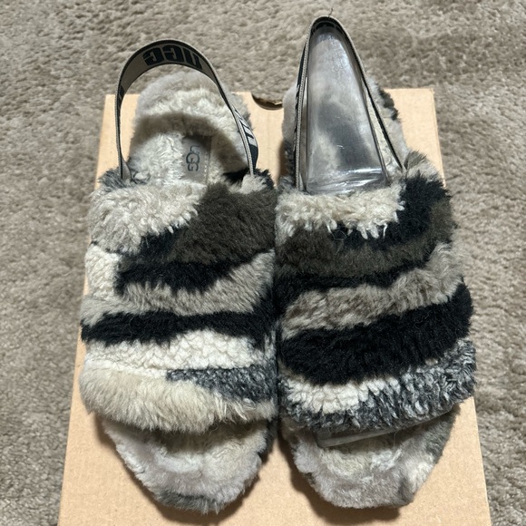 Ugg Fluff Yeah Slides - Picture 2 of 5